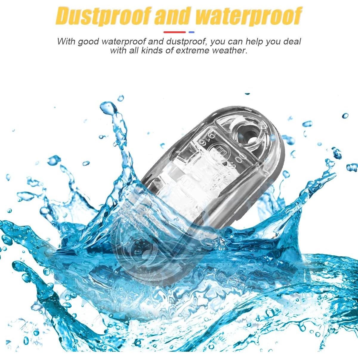 Luces de Marcador Lateral LED HIPOPY 2 Pcs 12-24V Impermeables