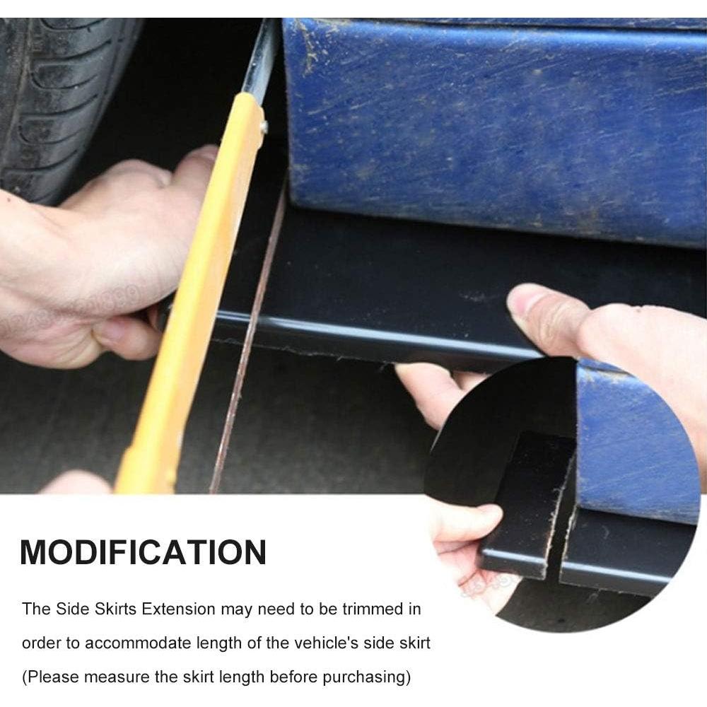 Faldones Laterales Universales RULLINE 2M para BMW, Audi, Mercedes