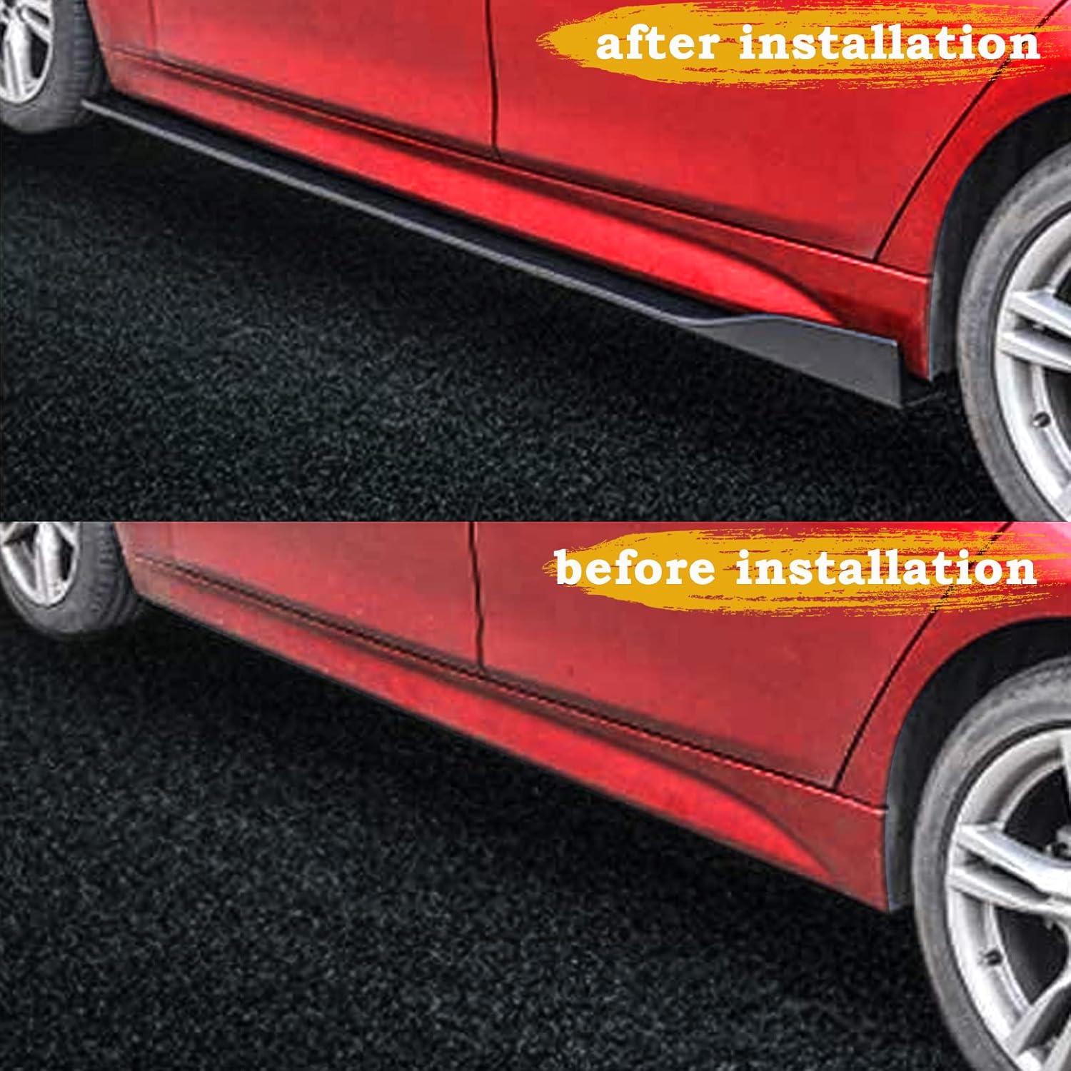 Kit de Extensión de Faldón Lateral Universal DREAMIZER 2m Negro