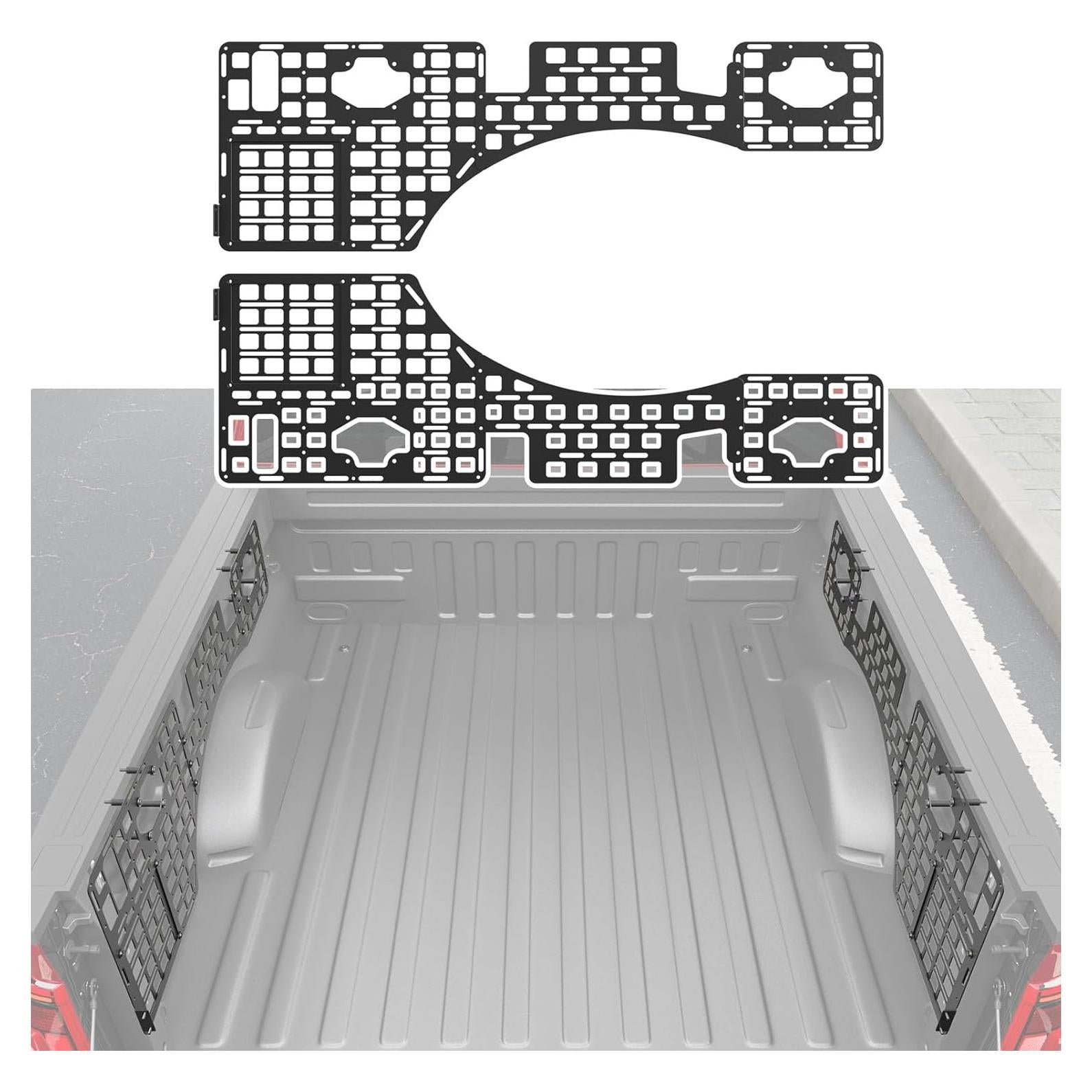 Panel Lateral Molle SZYANG para Ford F-150 2015-2025 - 8 Piezas