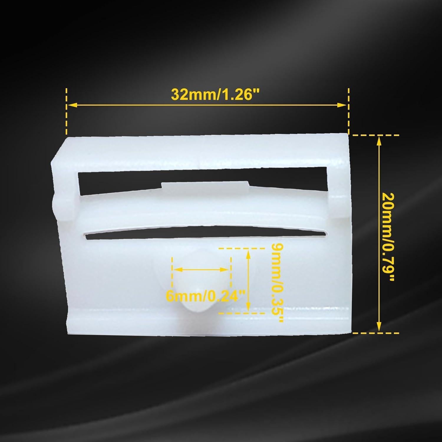 Clips de Falda Lateral GXARTS 20 Piezas para BMW E36 E46 E90 E91