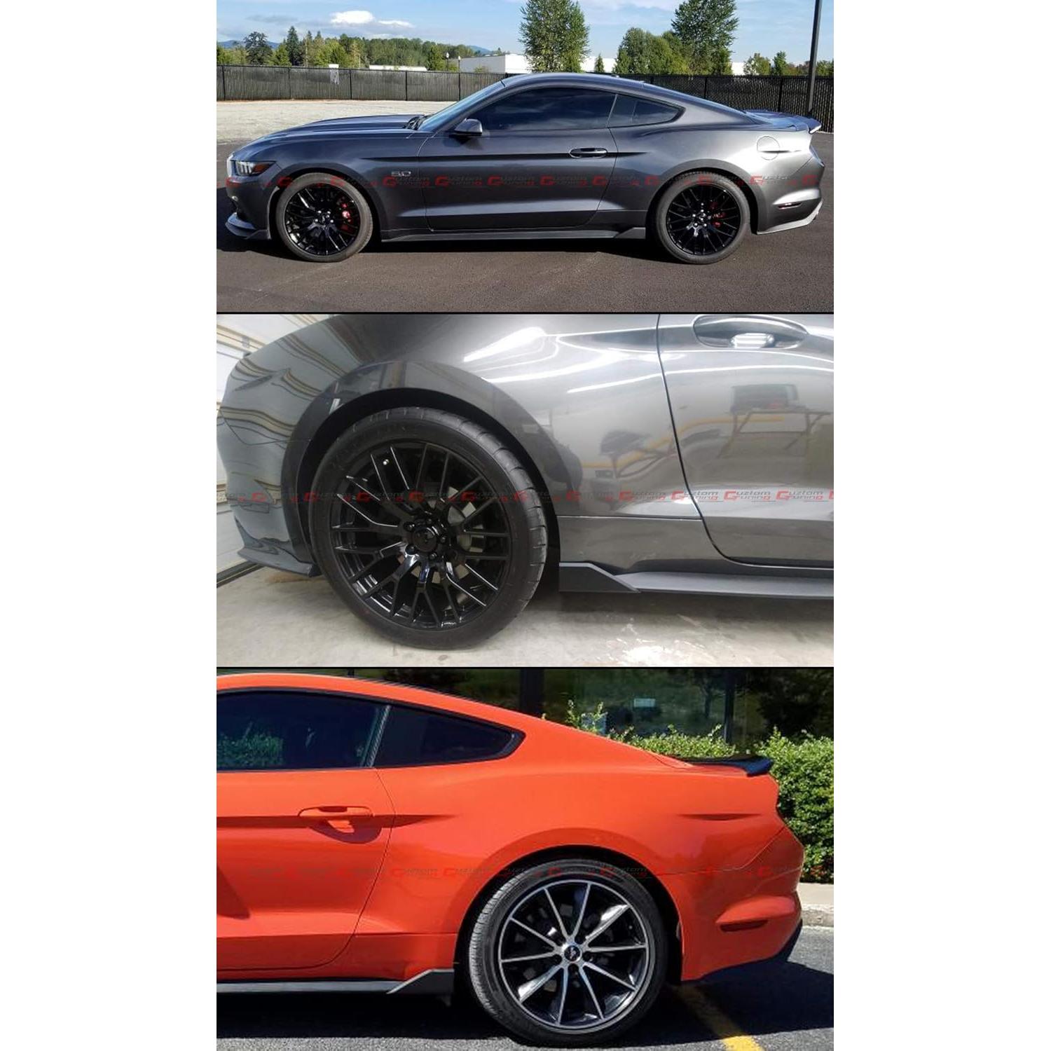 Panel Lateral M Style Adicional AMPP para Ford Mustang 2015-2023