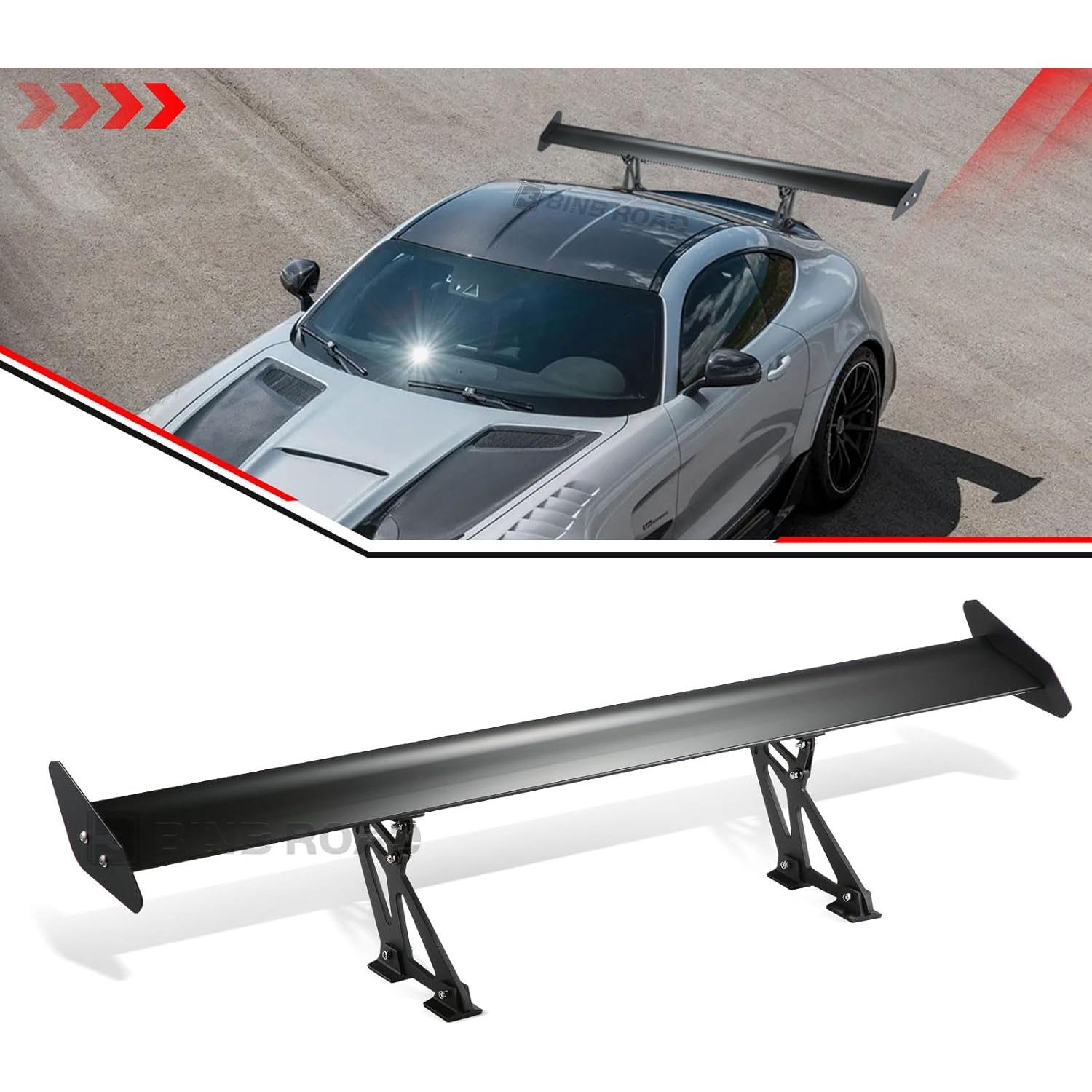 Spoiler Trasero Universal BINB ROAD 135 cm Estilo GT Negro