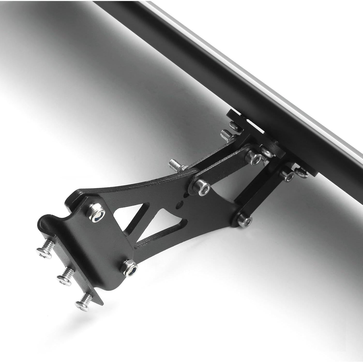 Alerón Trasero Ajustable Areyourshop de Aluminio 135cm Negro