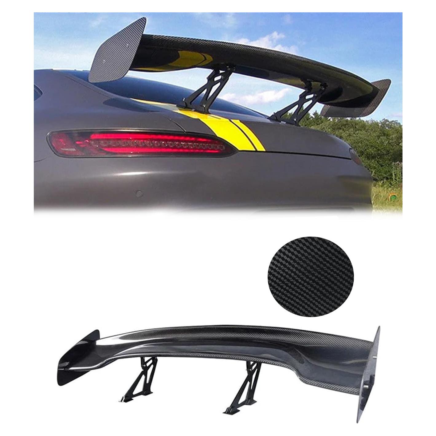 Alerón Trasero Universal 145 cm Estilo GT Fibra de Carbono