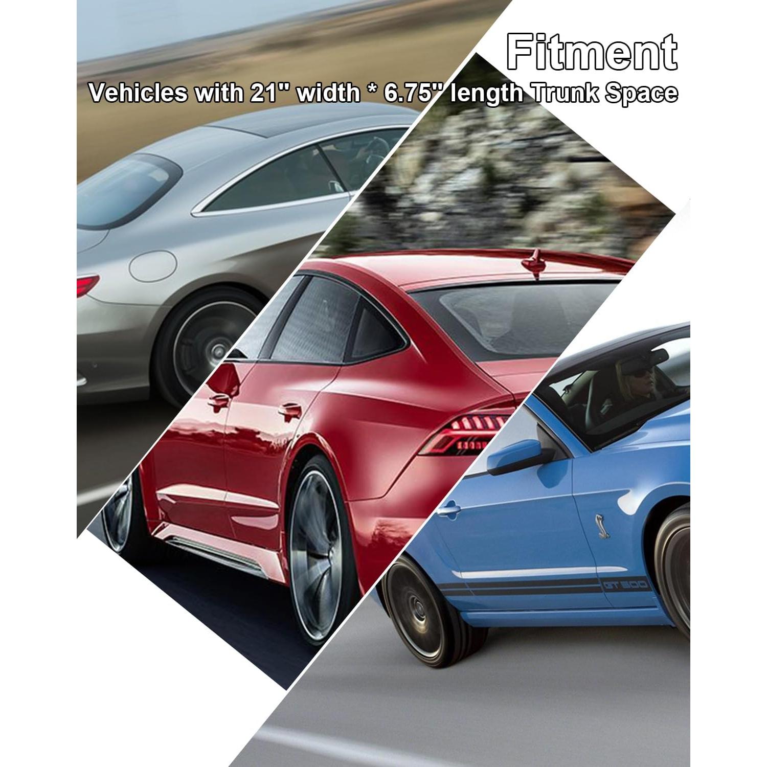 Alerón Trasero Universal 145 cm Estilo GT Fibra de Carbono