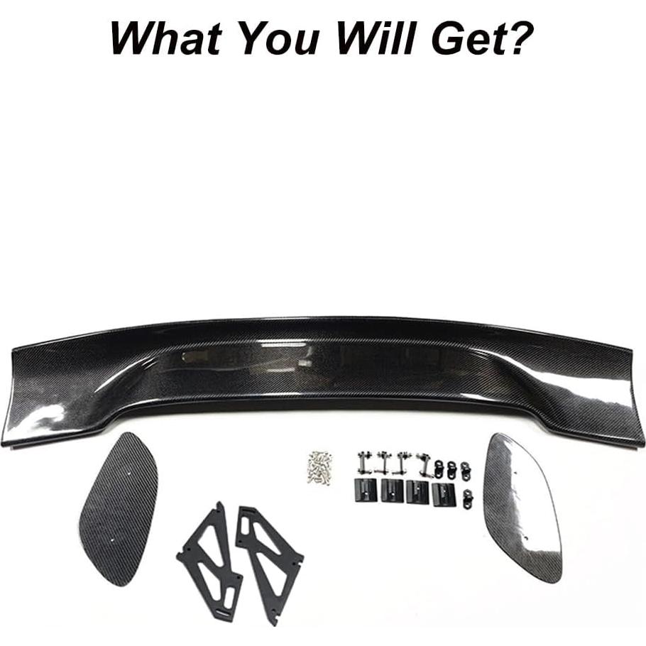 Alerón Trasero Universal 145 cm Estilo GT Fibra de Carbono