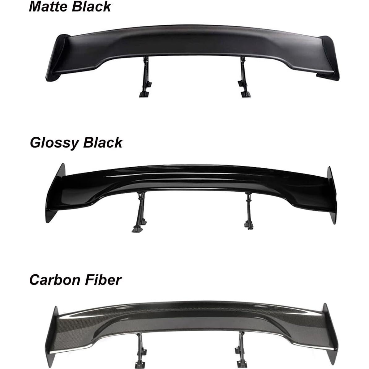 Alerón Trasero Universal 145 cm Estilo GT Fibra de Carbono