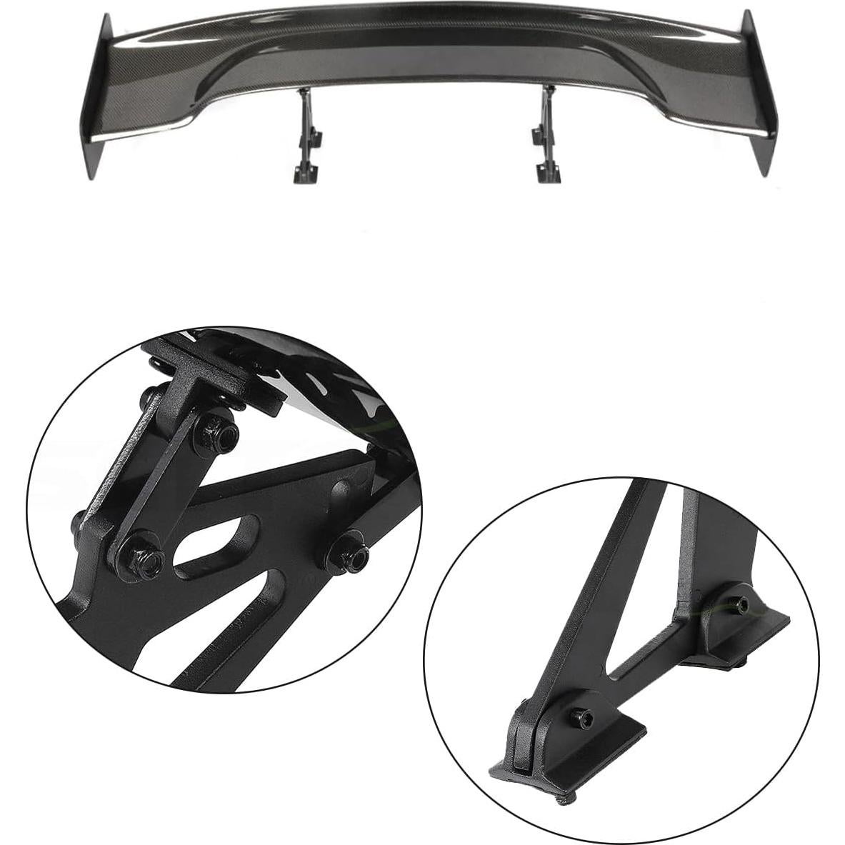 Alerón Trasero Universal 145 cm Estilo GT Fibra de Carbono