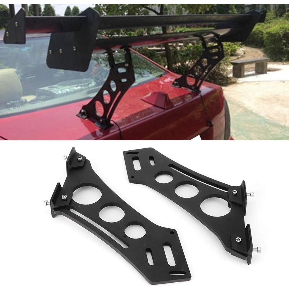 Kit Soportes Spoiler Acouto Universal Aluminio CNC 28cm