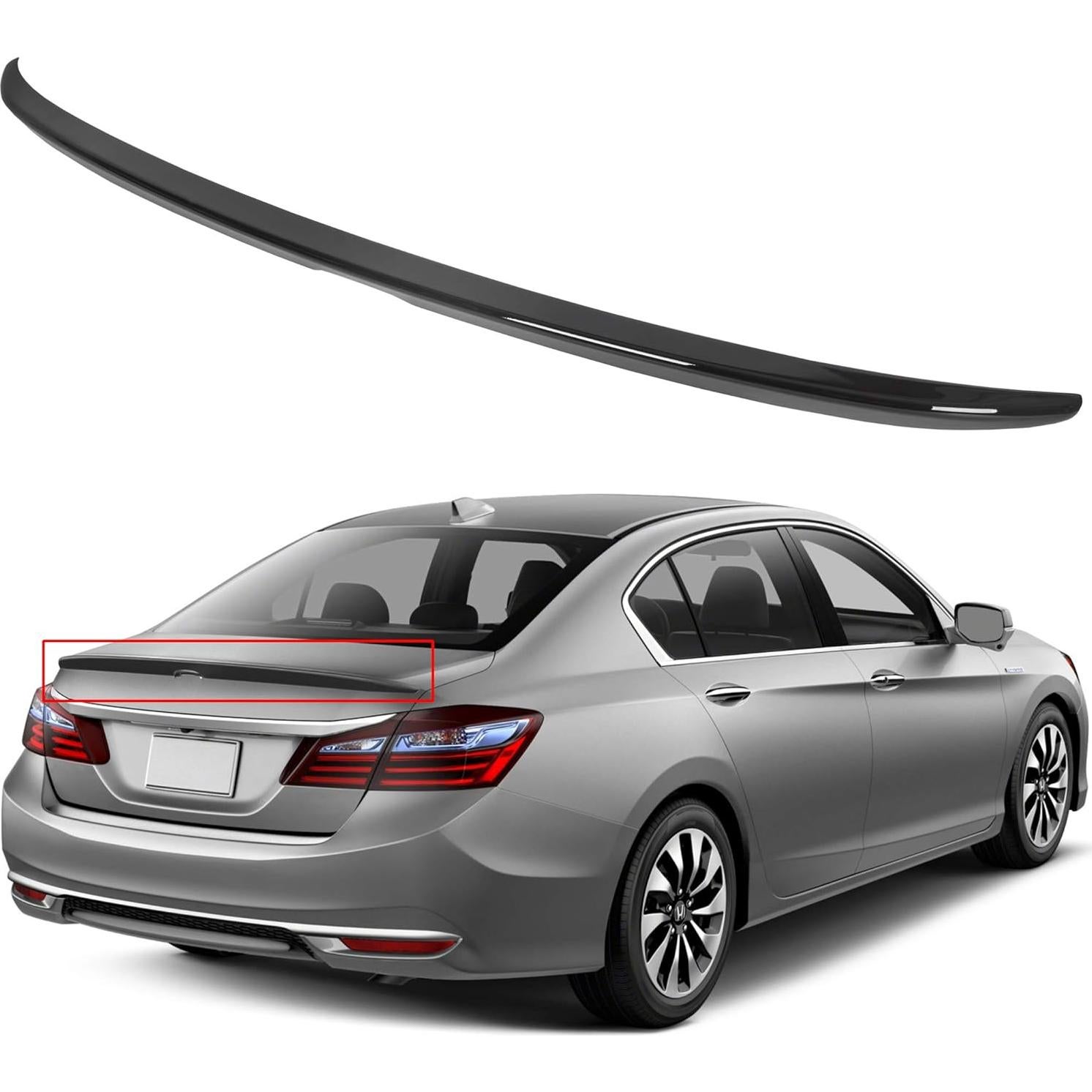 Alerón Trasero JDM HECASA para Honda Accord 4 Puertas 2013-2017