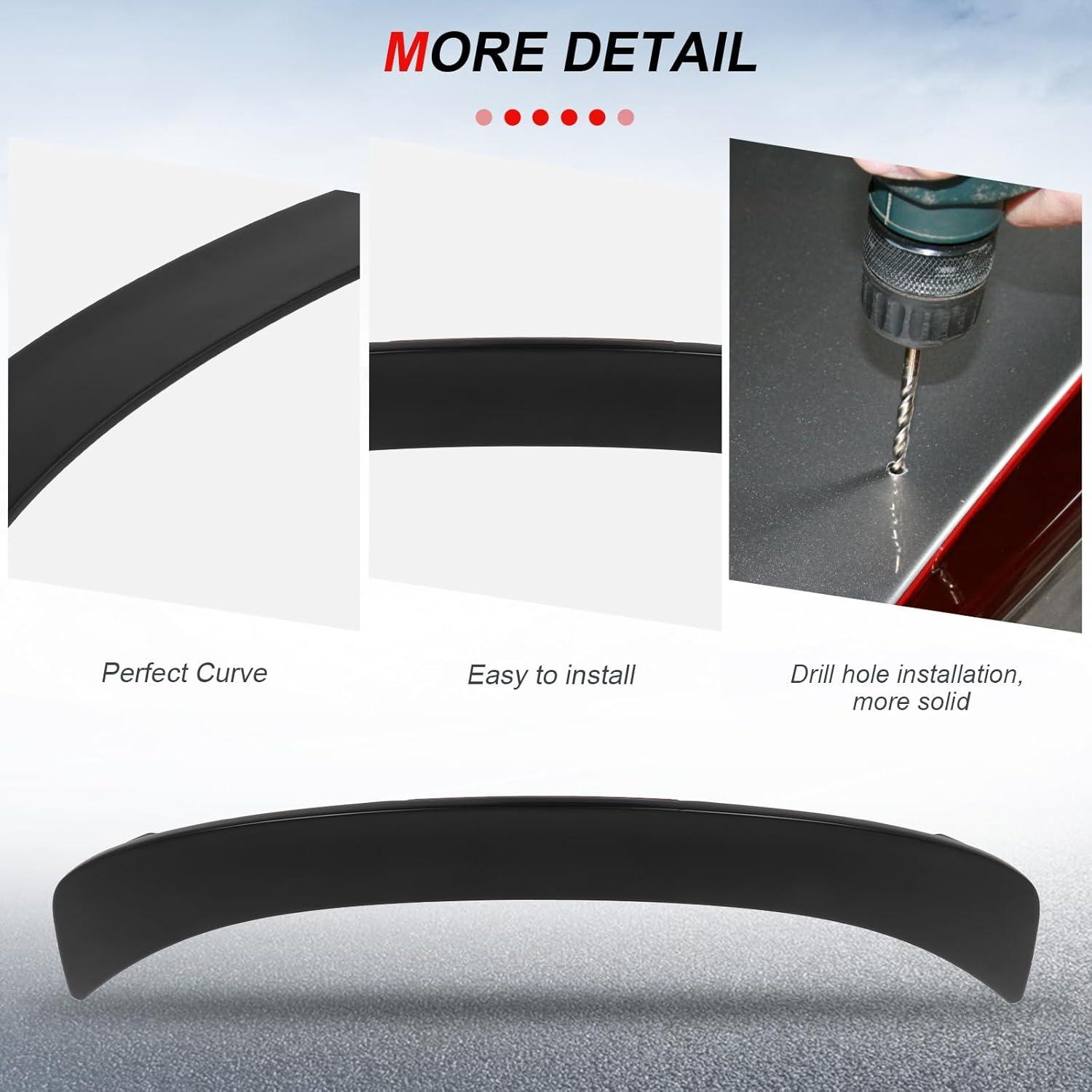 Alerón Trasero de Maletero cciyu para Honda Accord 2008-2012