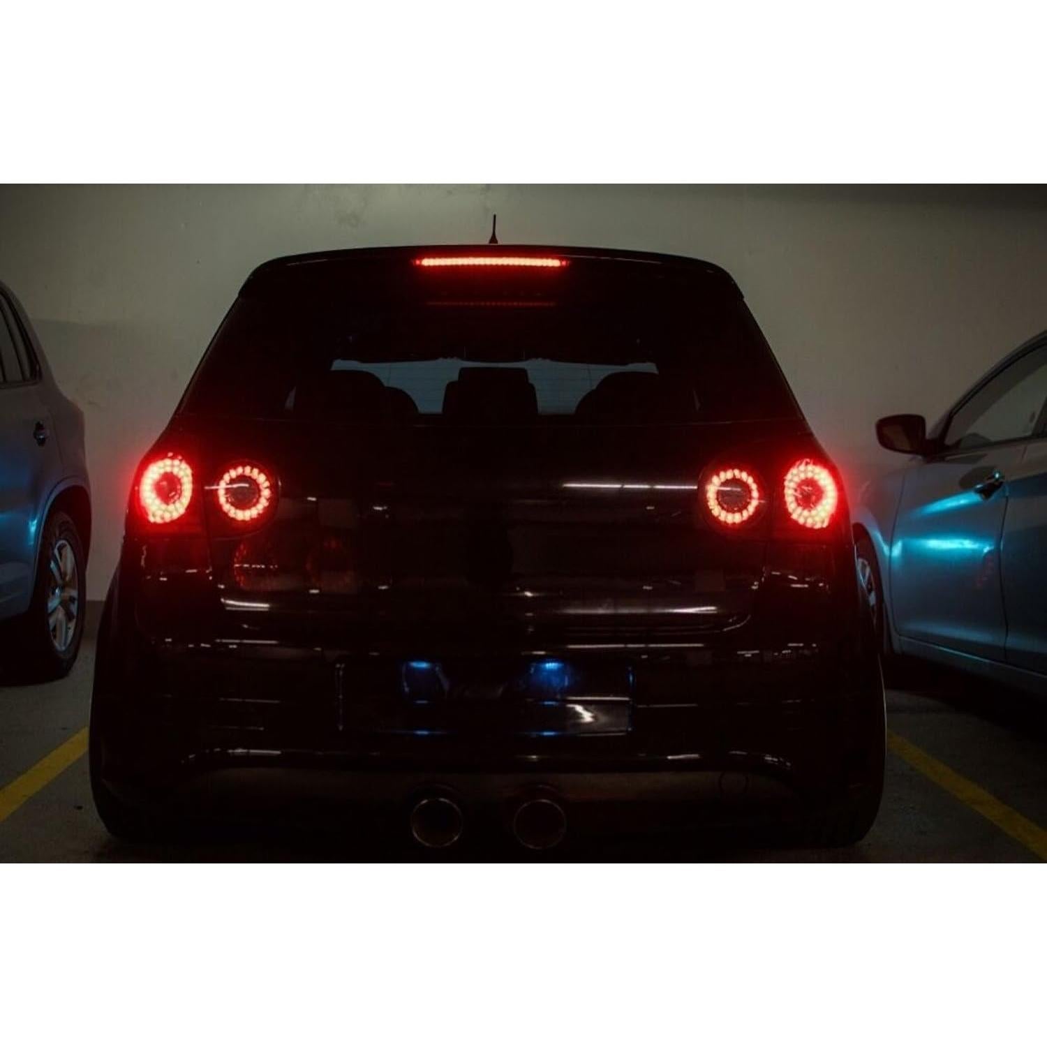 Lámpara de Freno LED iJDMTOY Ahumada para Volkswagen 2005-2009