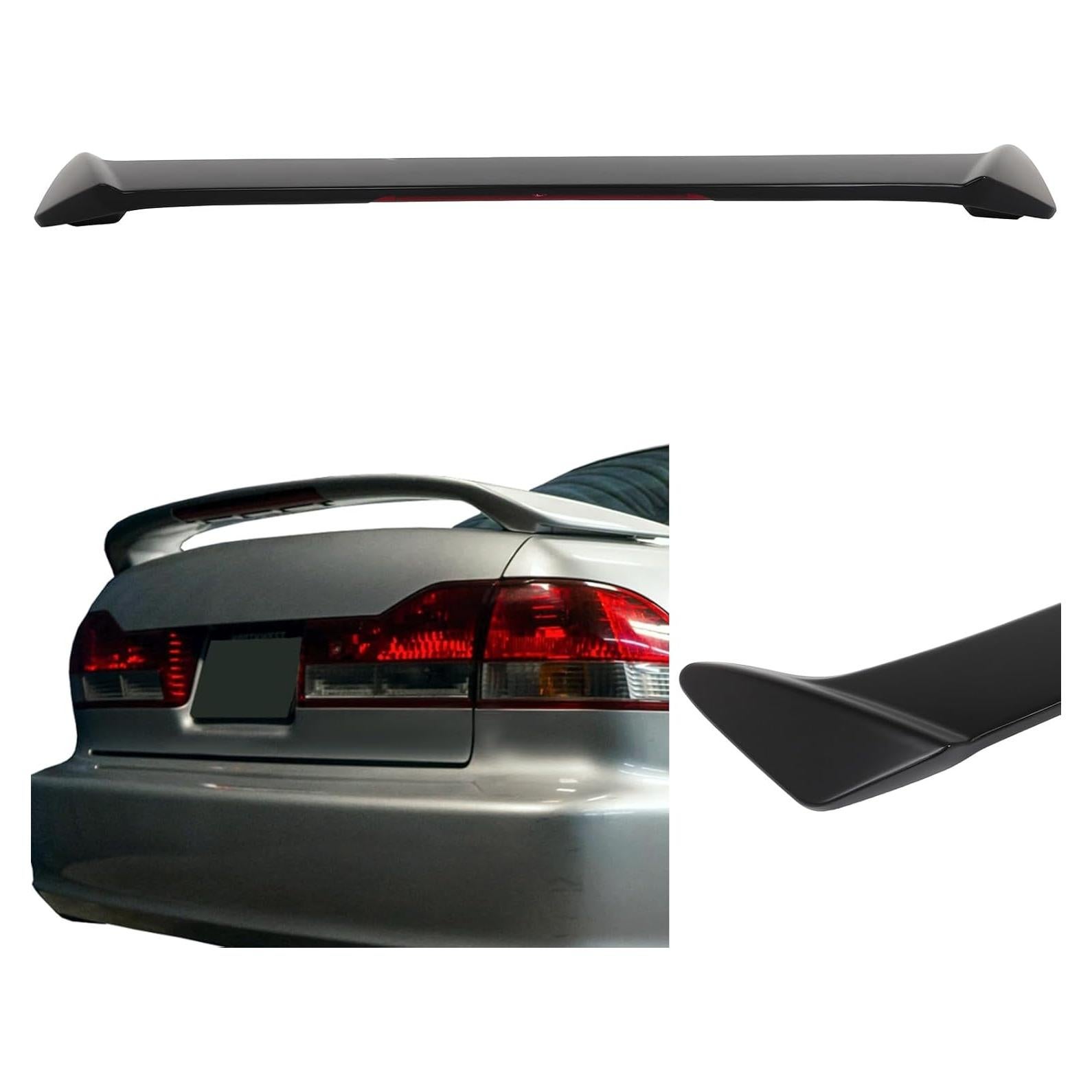 Alerón Trasero con Luz de Freno Tercera ZSPART para Honda Accord 1998-2002