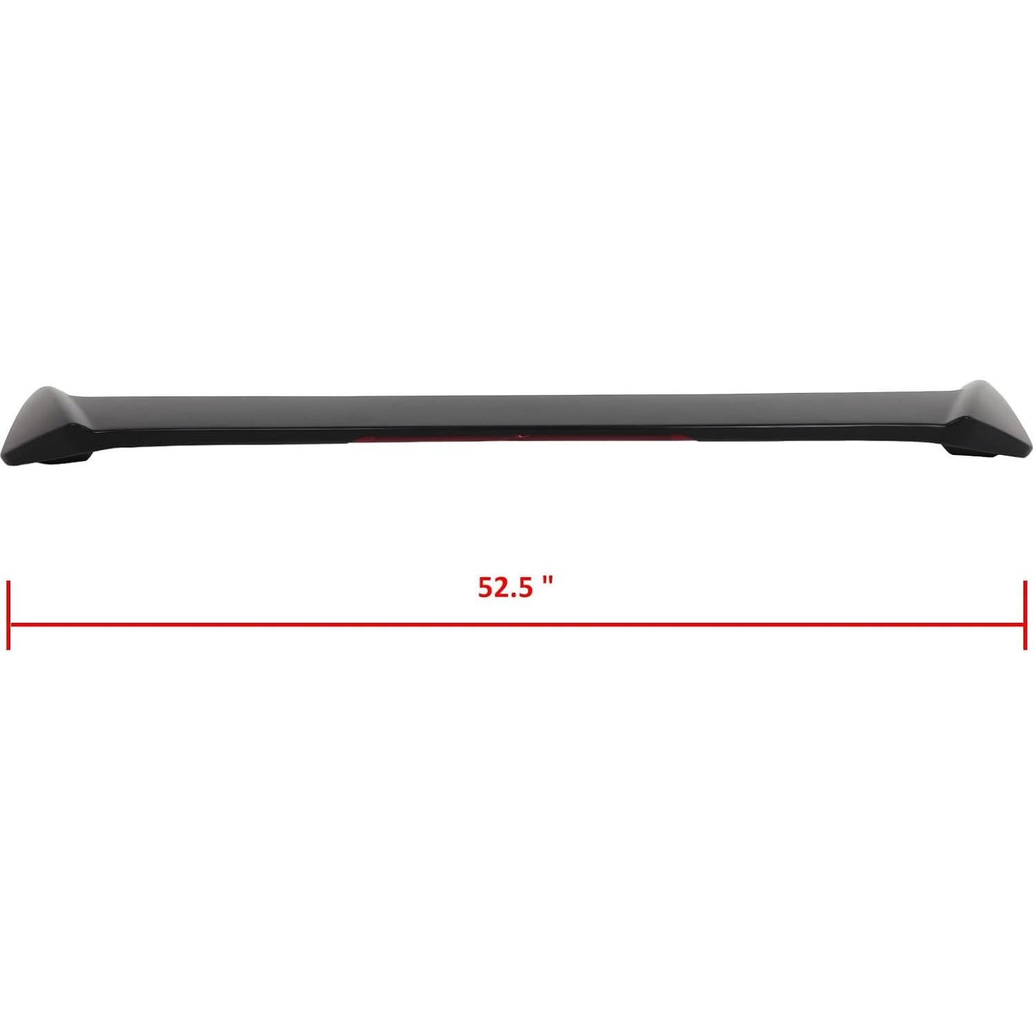 Alerón Trasero con Luz de Freno Tercera ZSPART para Honda Accord 1998-2002