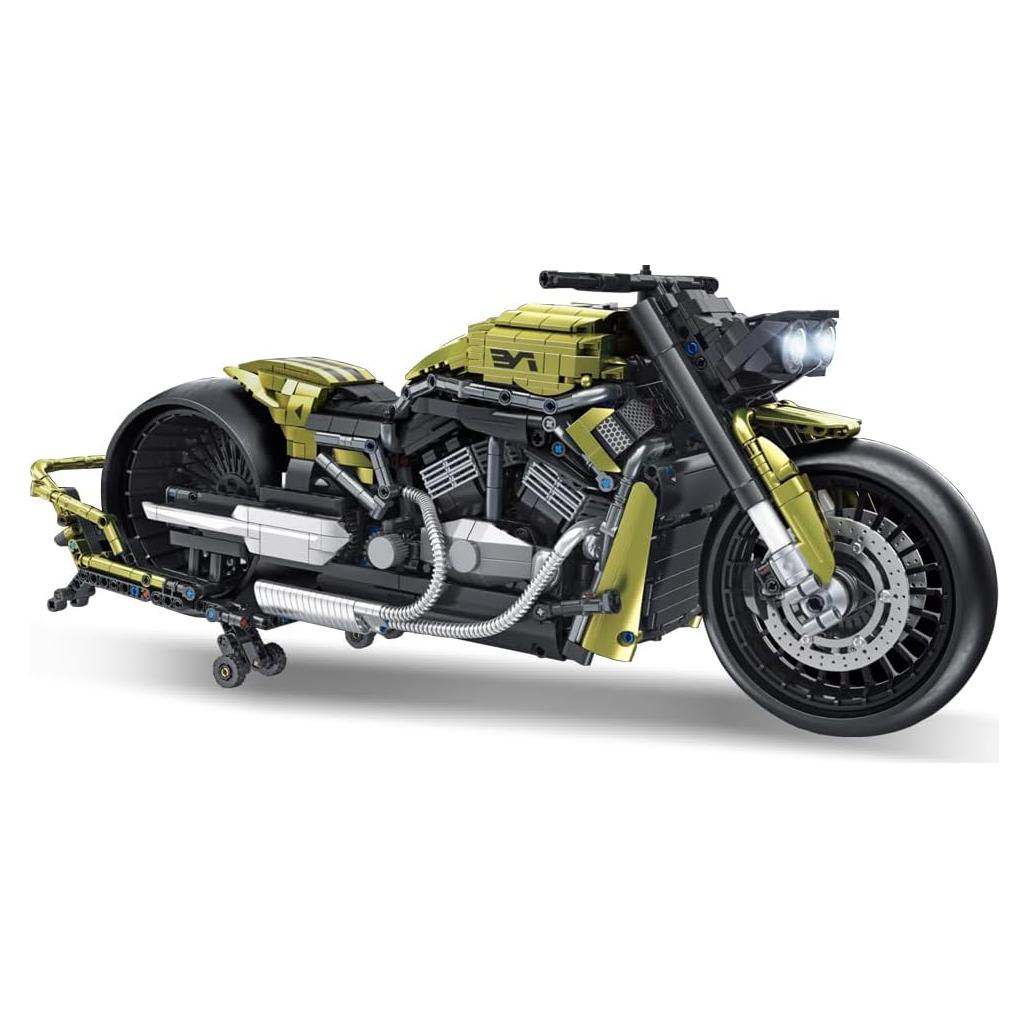 Set de Bloques de Construcción MISINI 672110 Motocicleta 2427 Piezas