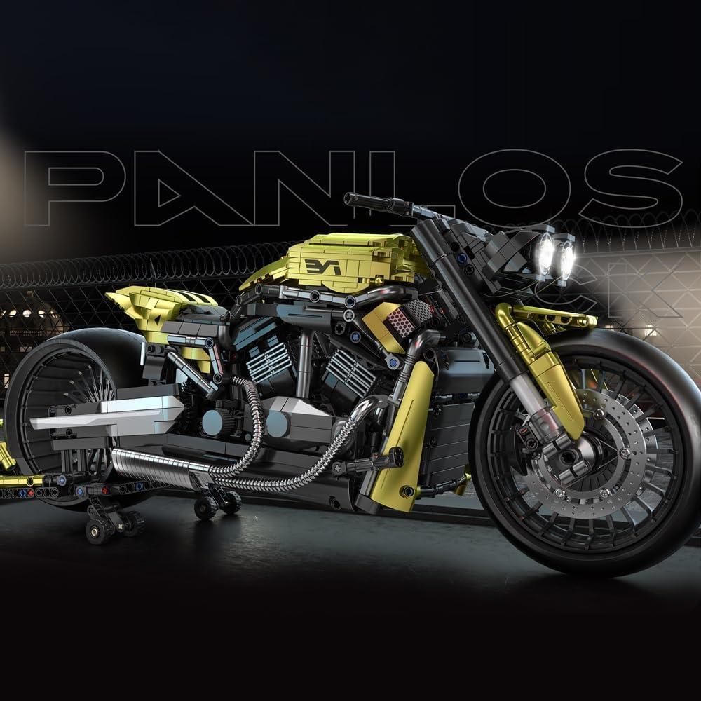 Set de Bloques de Construcción MISINI 672110 Motocicleta 2427 Piezas