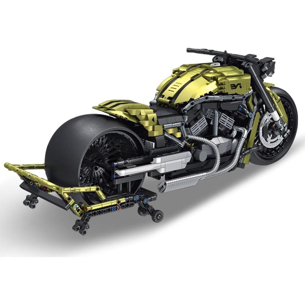 Set de Bloques de Construcción MISINI 672110 Motocicleta 2427 Piezas