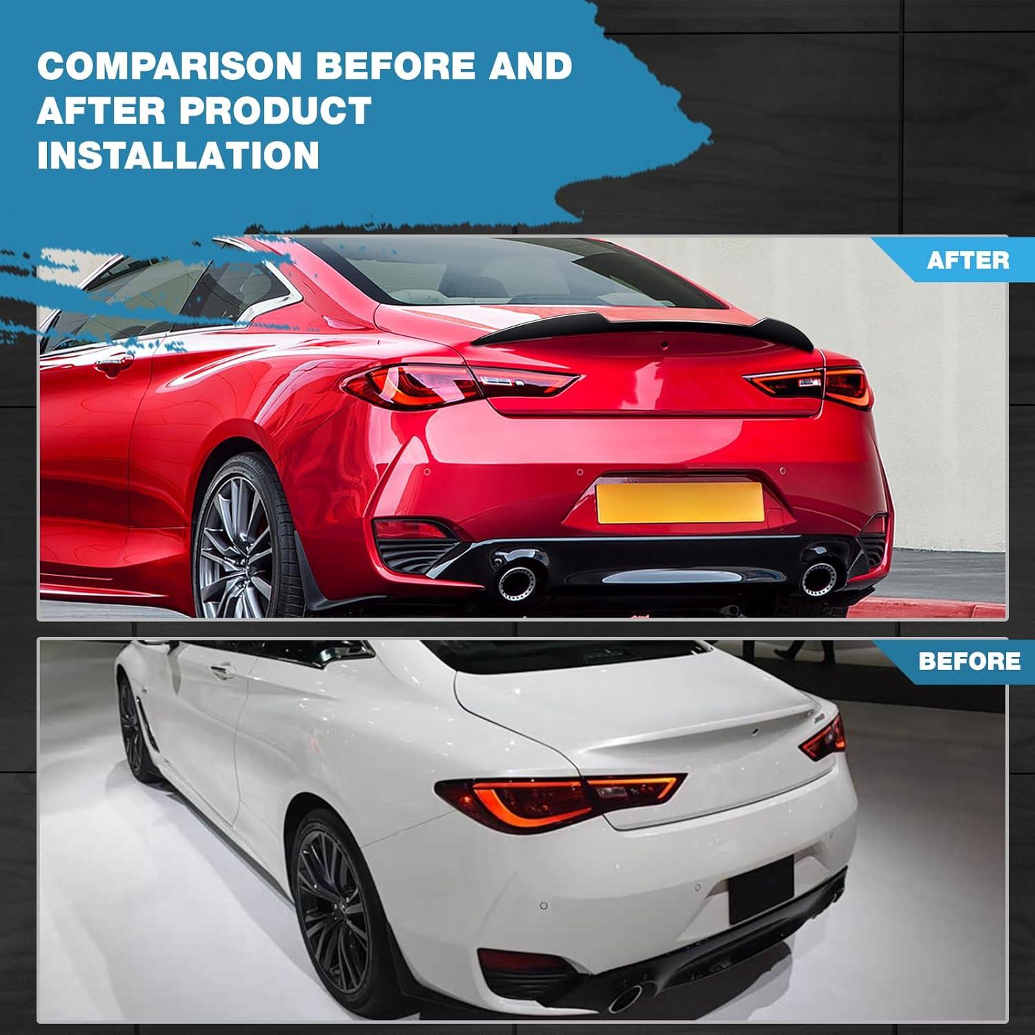 Alerón Trasero Pspeed para VW Jetta Sedan 2019-2024 Negro