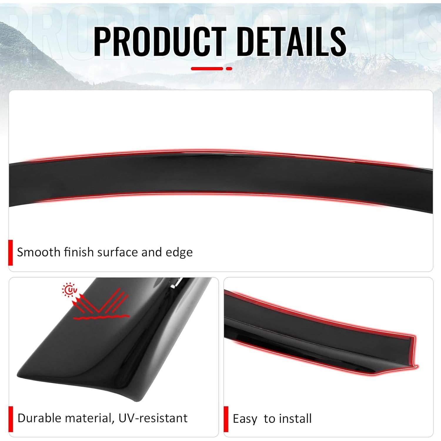 Spoiler Trasero Duckbill IKON MOTORSPORTS para VW Jetta 1999-2003
