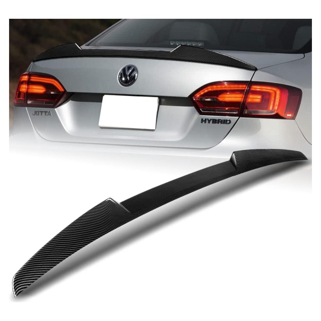 Alerón Trasero Estilo V W-POWER para Volkswagen Jetta MK6 2011-2018