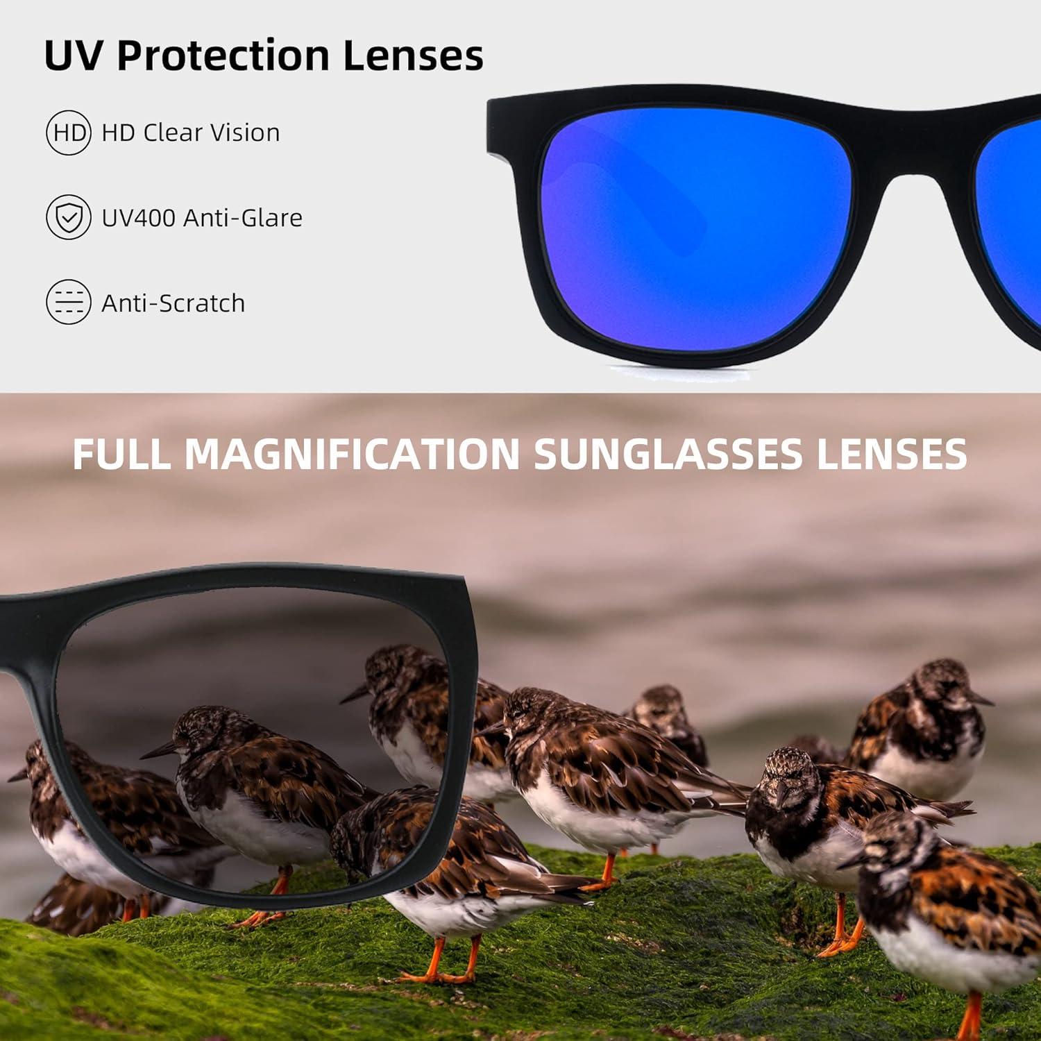 Gafas de sol lectoras SOPHILY 2.0 con lentes espejados azules