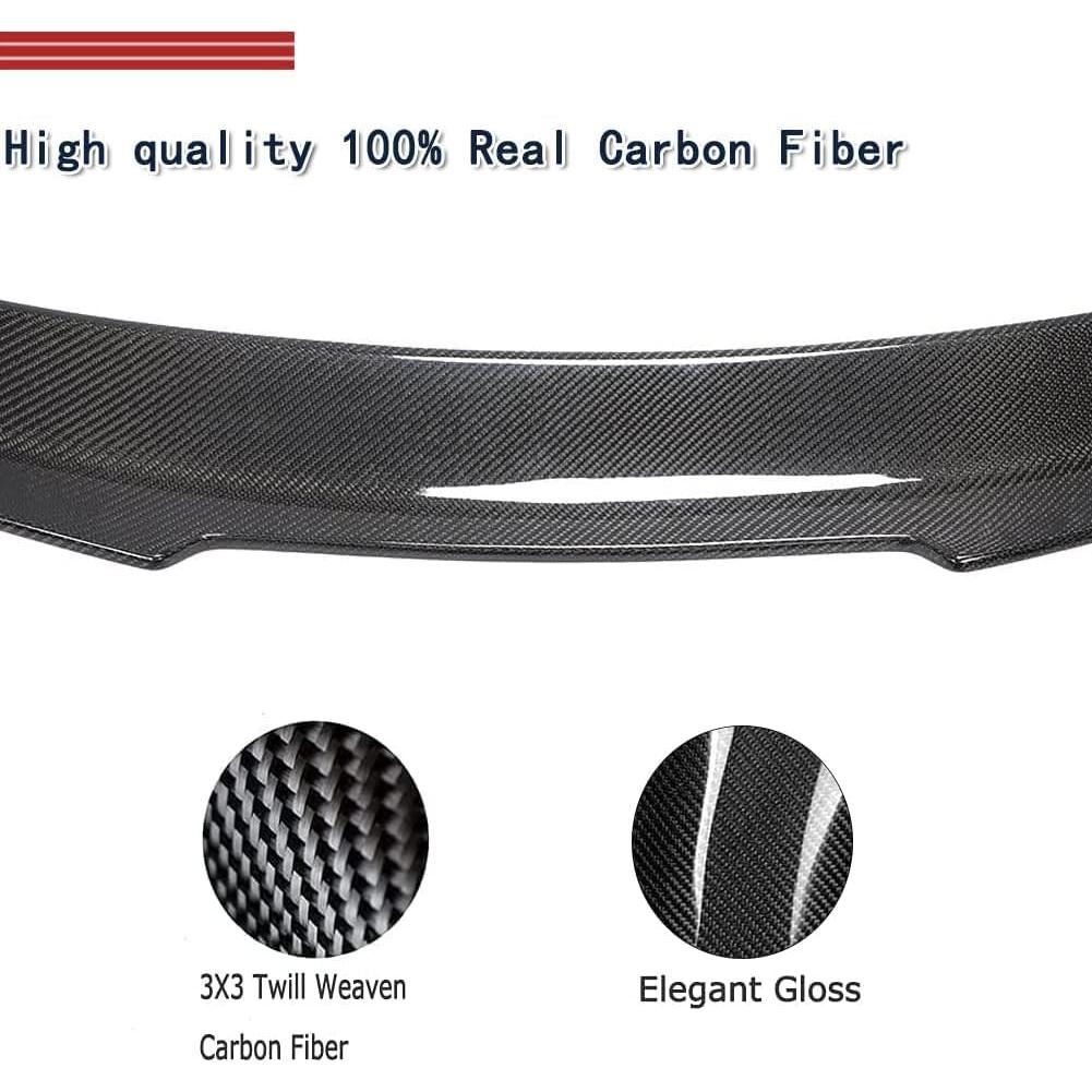 Spoiler de maletero Audi A4 B8.5 2013-2016 fibra carbono