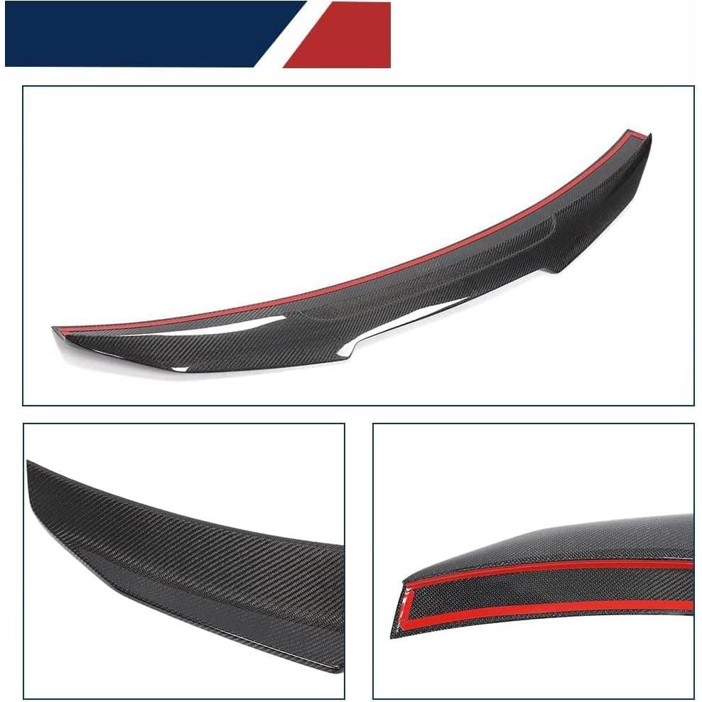 Spoiler de maletero Audi A4 B8.5 2013-2016 fibra carbono