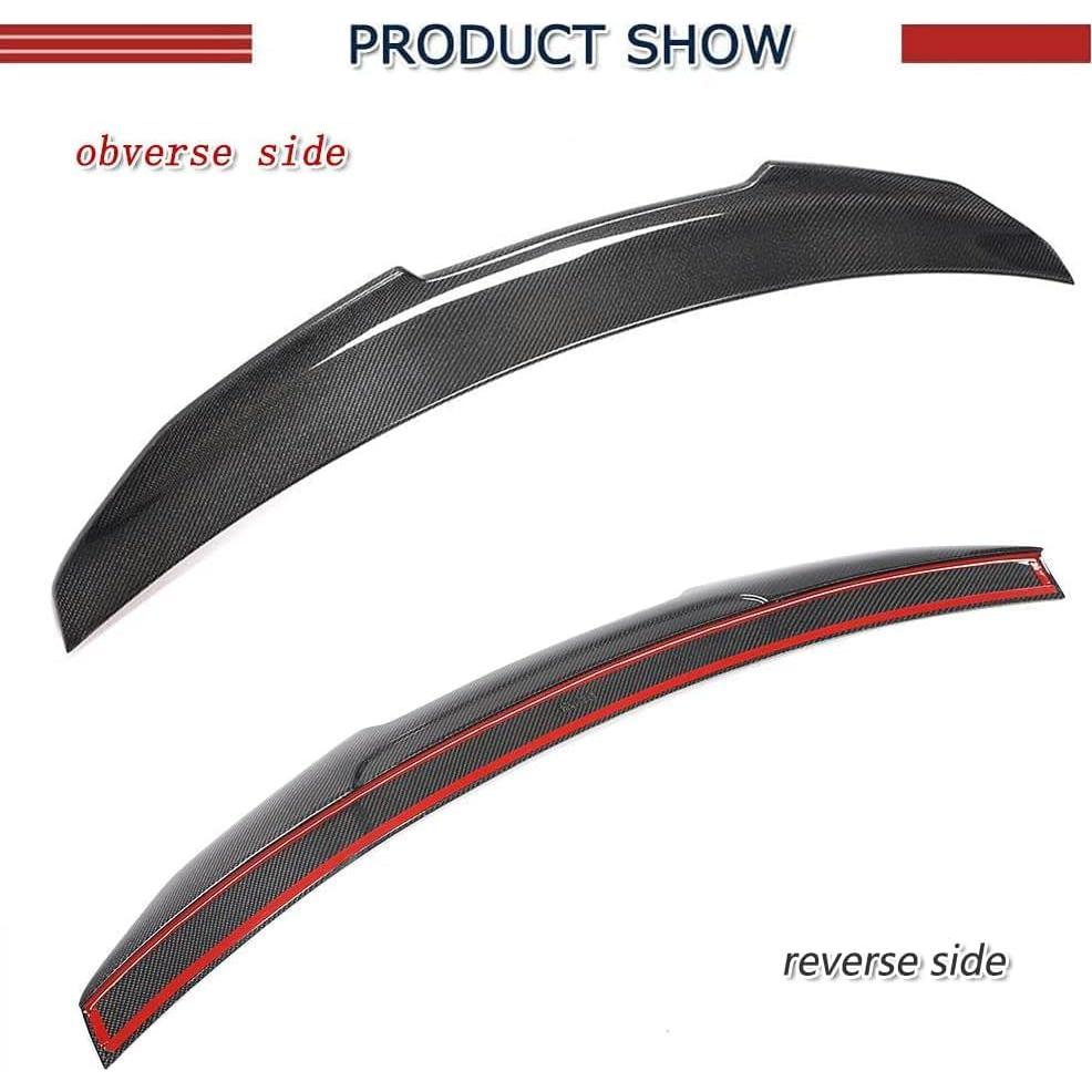 Spoiler de maletero Audi A4 B8.5 2013-2016 fibra carbono