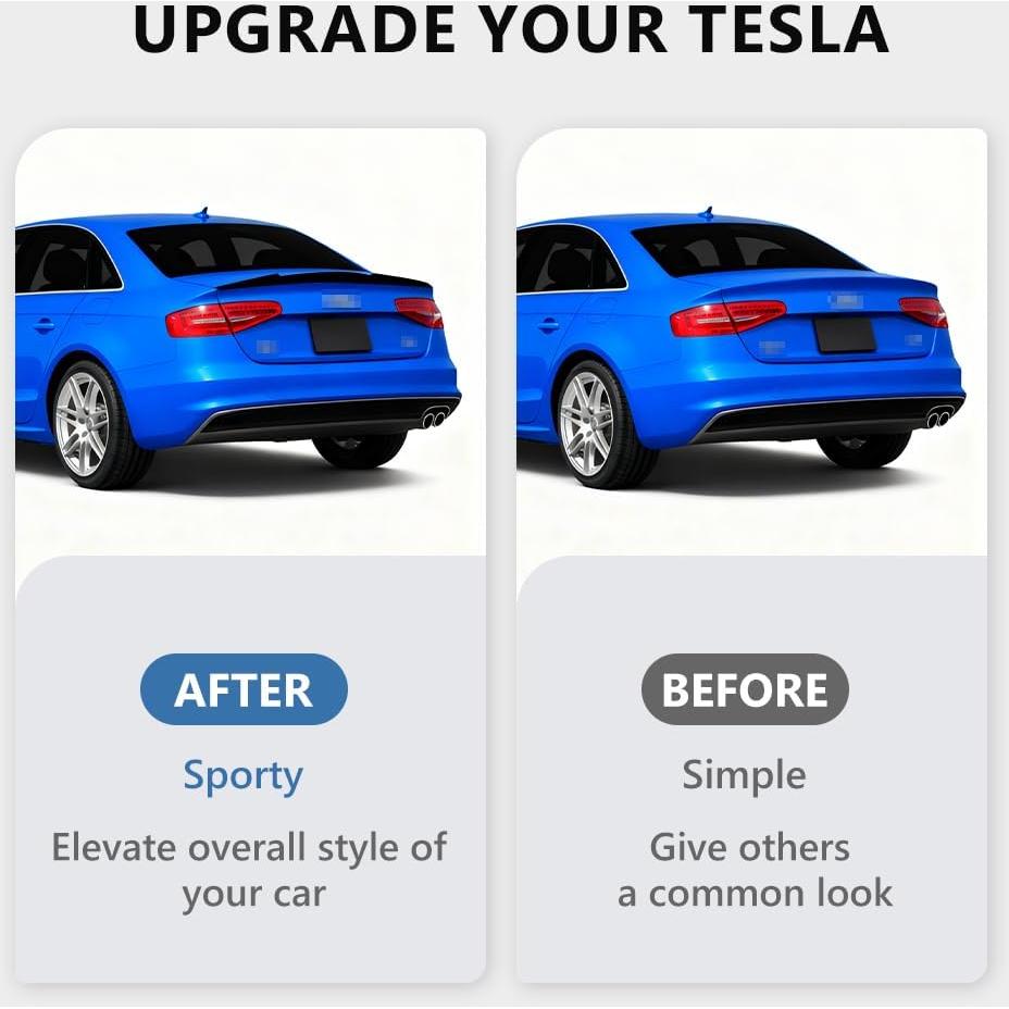 Alerón Spoiler Trasero ABS MOTRUM para Audi A4 S4 B8.5 2013-2016