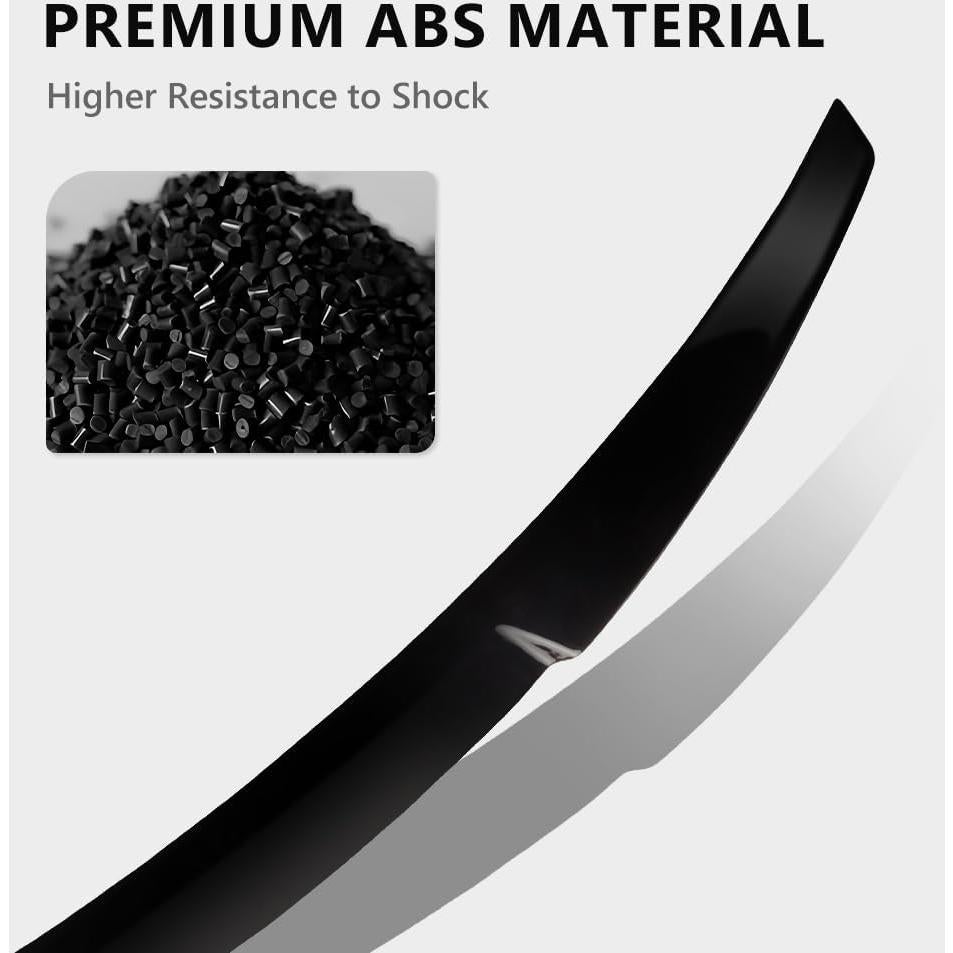 Alerón Spoiler Trasero ABS MOTRUM para Audi A4 S4 B8.5 2013-2016