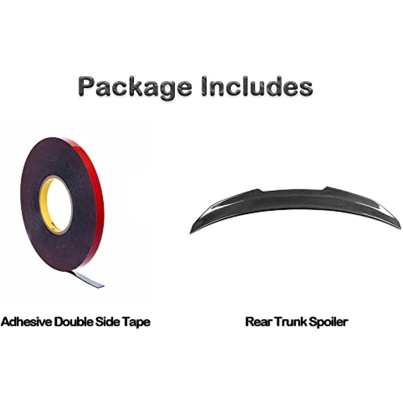 Spoiler de Maletero Trasero Audi A4 S4 B9 2017-2024 Fibra de Carbono