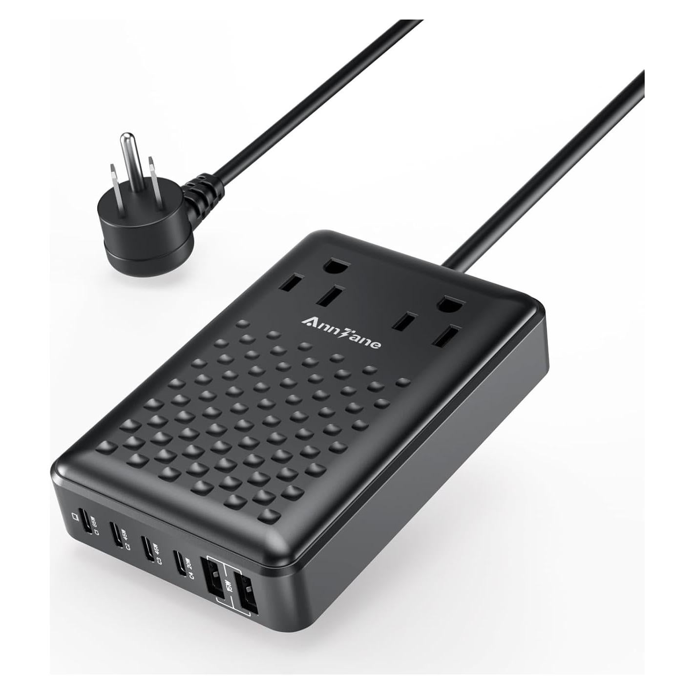Estación de Carga 140W GaN III 8-en-1 USB-C y USB-A