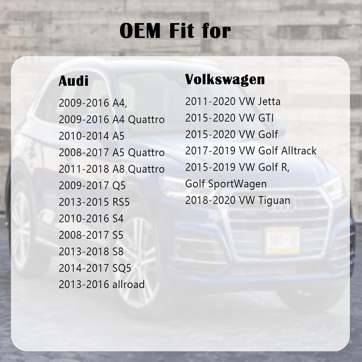 Tapa de Gas Manymiba para Volkswagen y Audi 2011-2020