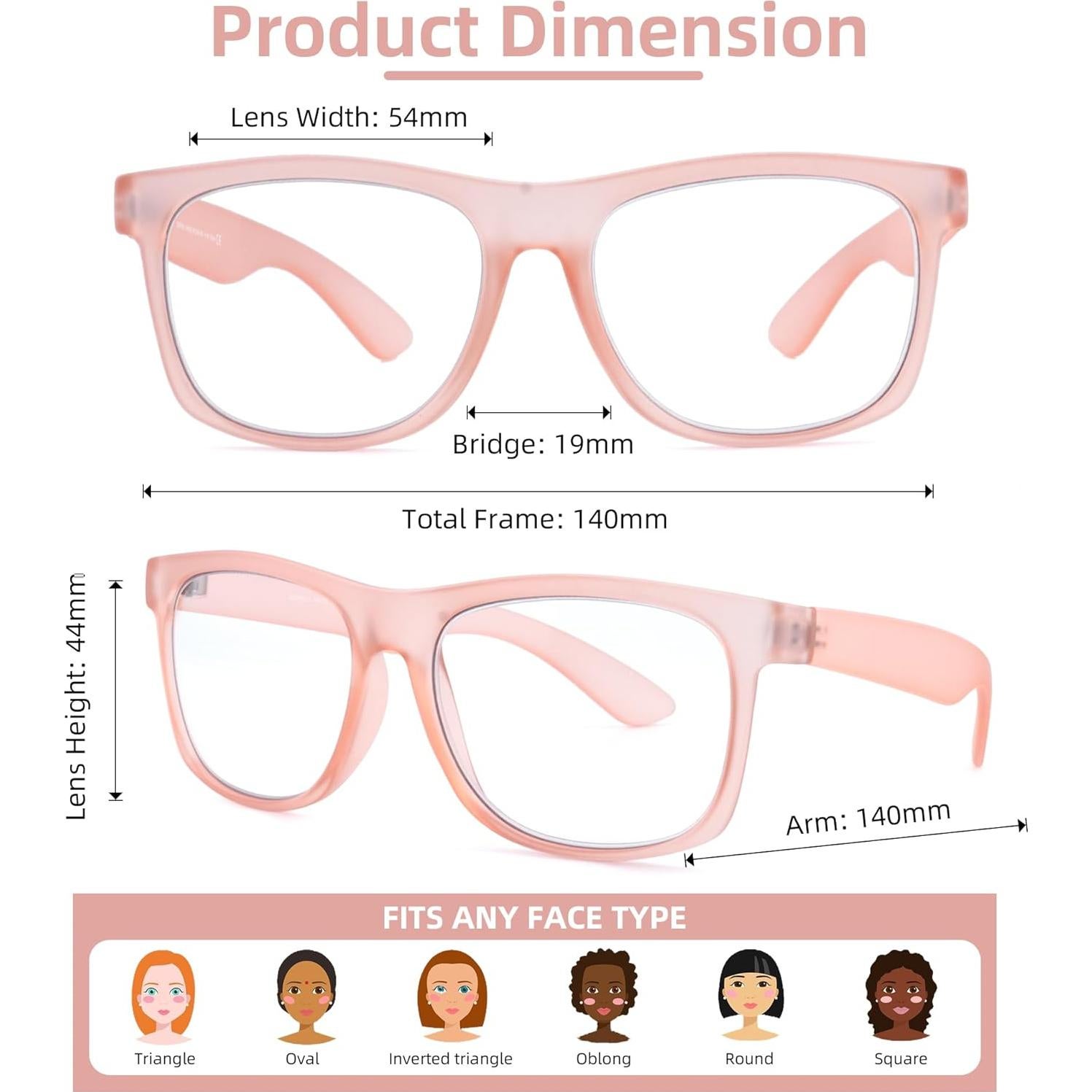 Gafas de lectura fotocromáticas SOPHILY +1.25 marco rosa