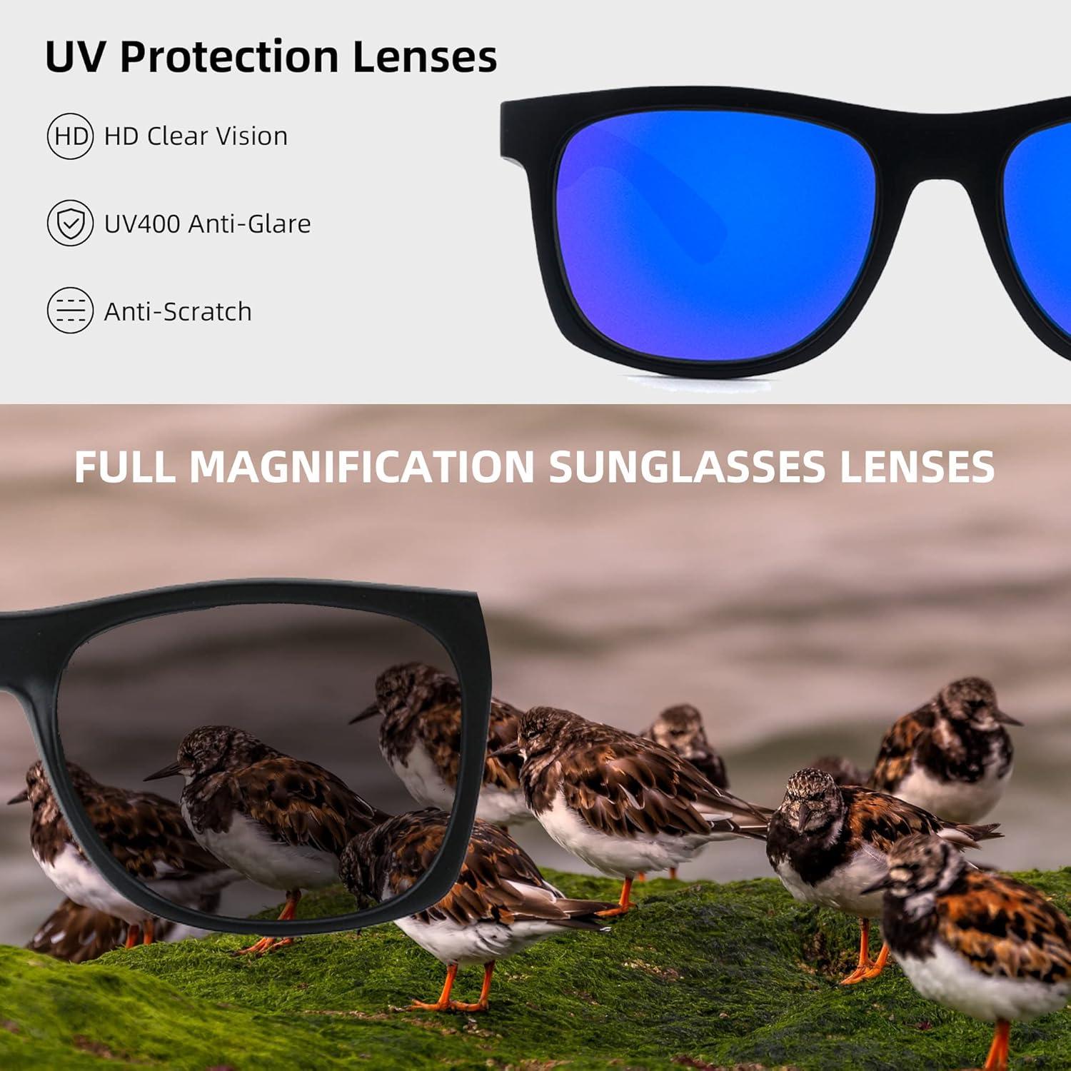 Gafas de sol lectoras SOPHILY 1.5x con lentes espejados