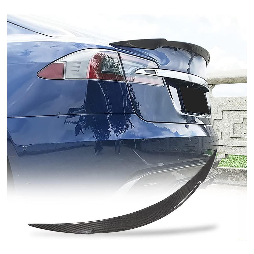 Spoiler de Maletero Fibra de Carbono JC SPORTLINE para Tesla Model S 2012-2025