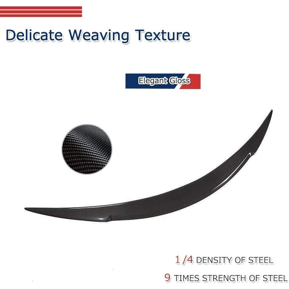 Spoiler de Maletero Fibra de Carbono JC SPORTLINE para Tesla Model S 2012-2025