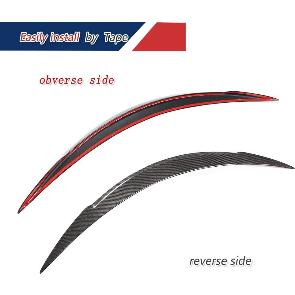 Spoiler de Maletero Fibra de Carbono JC SPORTLINE para Tesla Model S 2012-2025