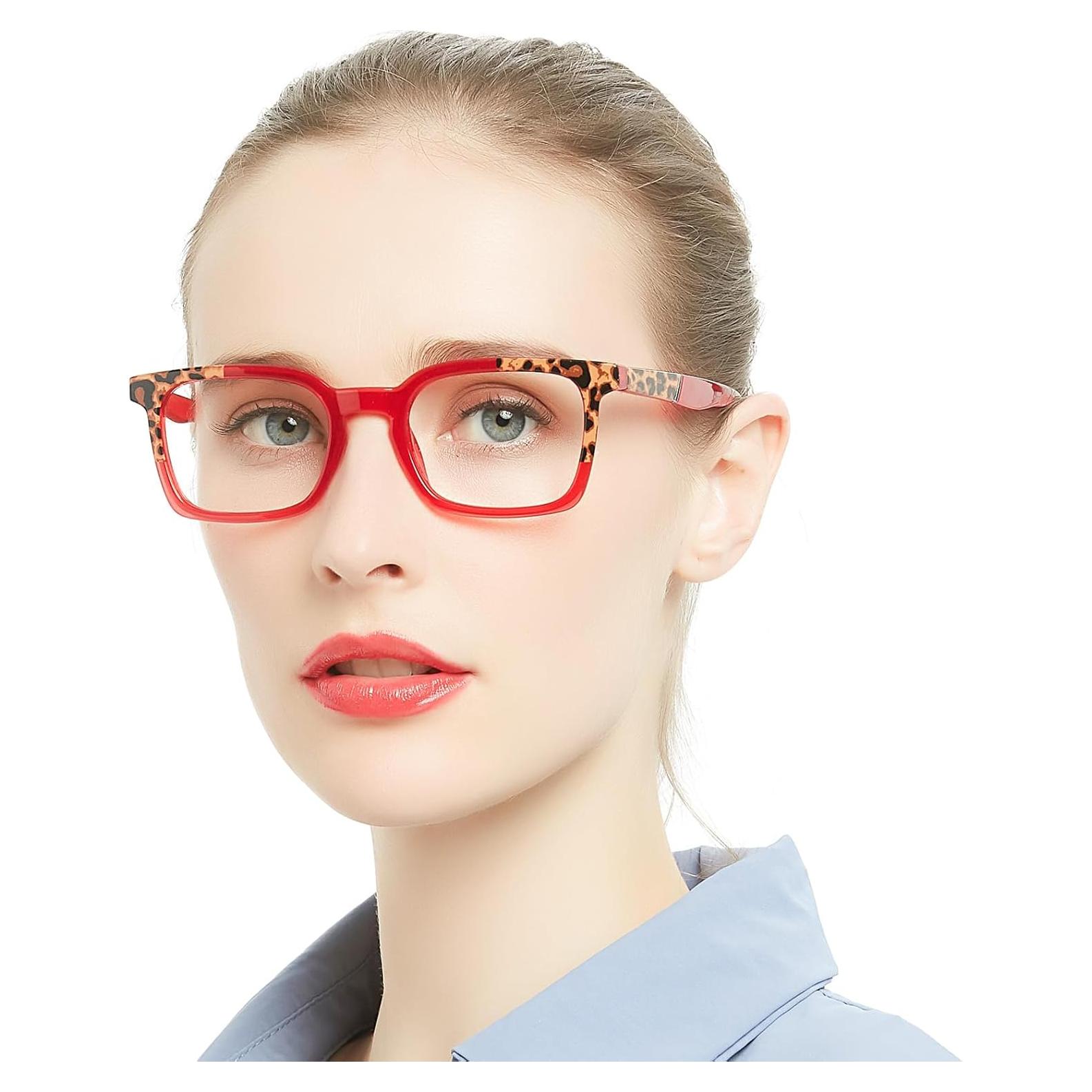 Gafas de Lectura OCCI CHIARI para Mujeres 3.0x Color Rojo