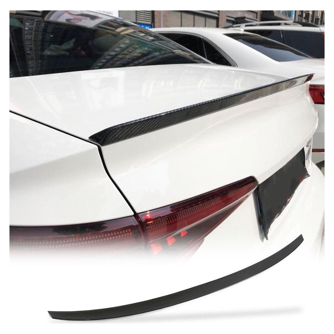 Spoiler trasero de fibra de carbono JC SPORTLINE para Audi A4 B9 2017-2024