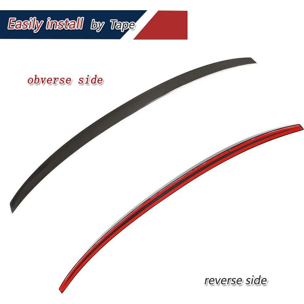 Spoiler trasero de fibra de carbono JC SPORTLINE para Audi A4 B9 2017-2024