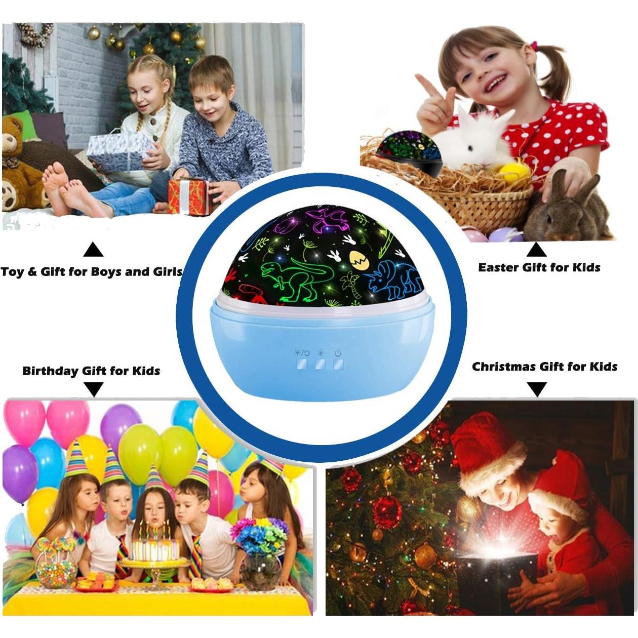 HONGID Juguete de Dinosaurio 2 en 1 para Niños 3 a 10 Años