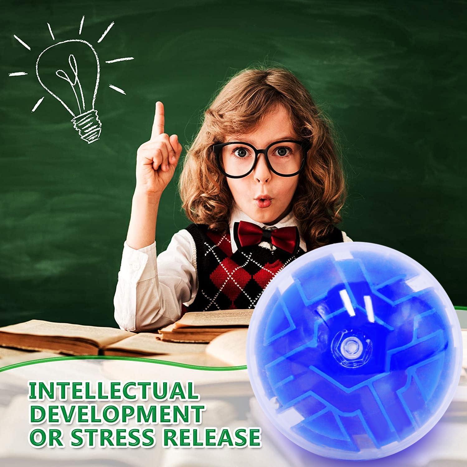 100PCS Mini Bolas de Laberinto 3D YI-YANG-AII Juguetes