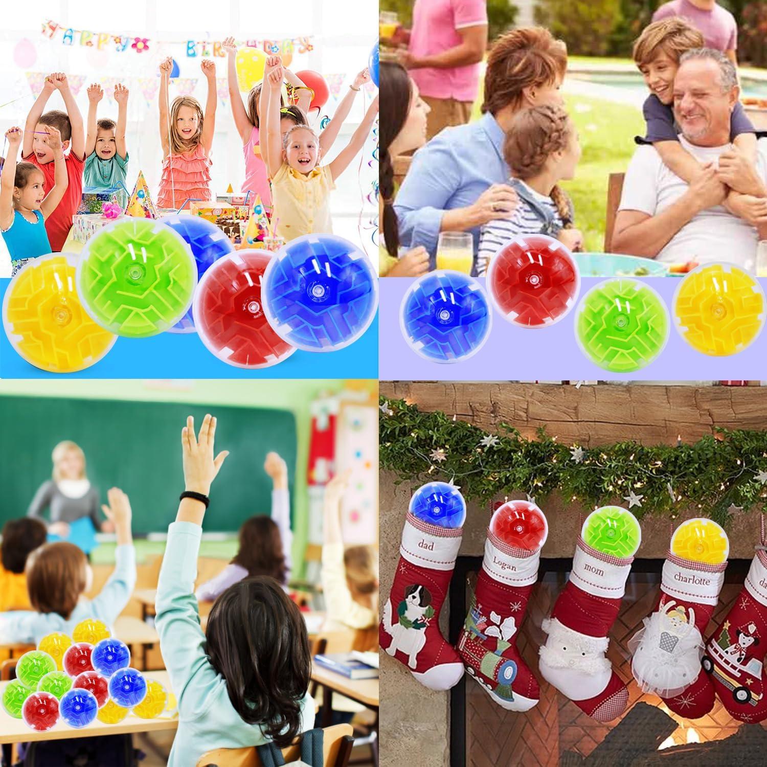 100PCS Mini Bolas de Laberinto 3D YI-YANG-AII Juguetes