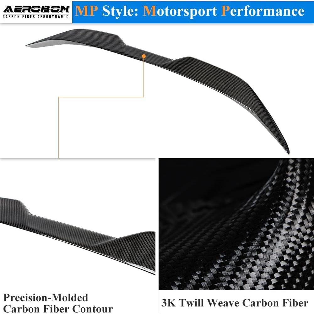 Alerón de Fibra de Carbono AeroBon para BMW Serie 2 G42/G87 2022-2026