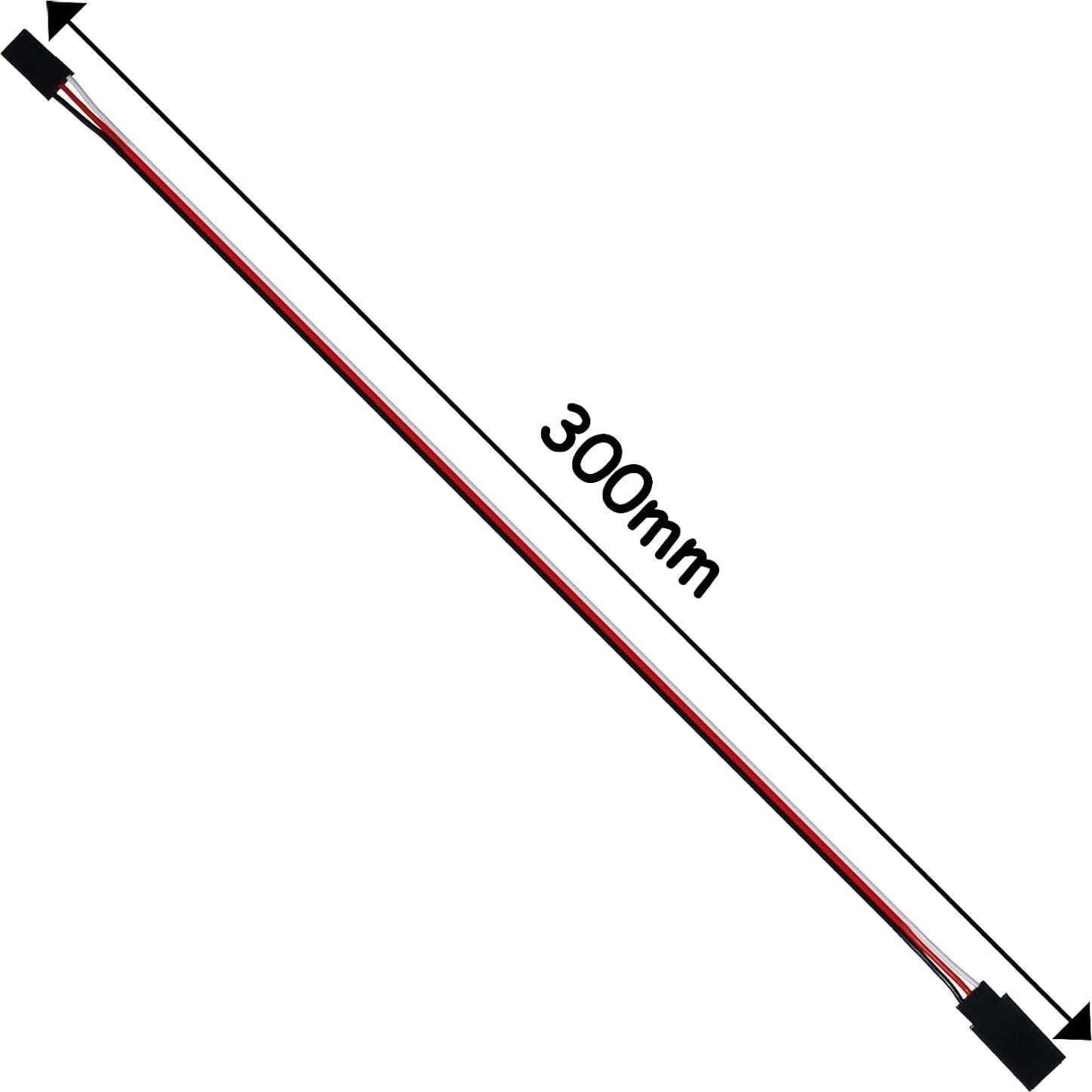 Cable de extensión de servo 3 pines Nvwadayu 30 cm 5 piezas