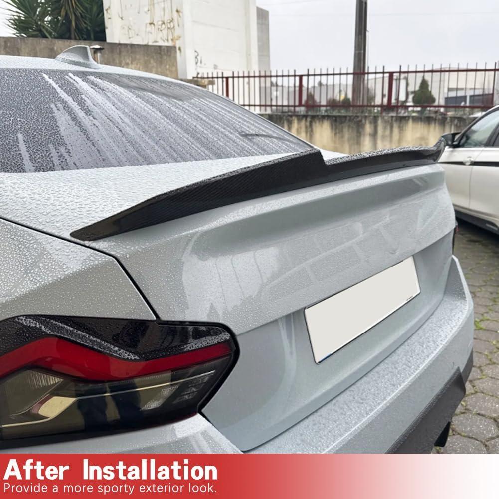 Spoiler de Maletero de Fibra de Carbono JC SPORTLINE para BMW Serie 2 G42 G87 M2 2022-2025