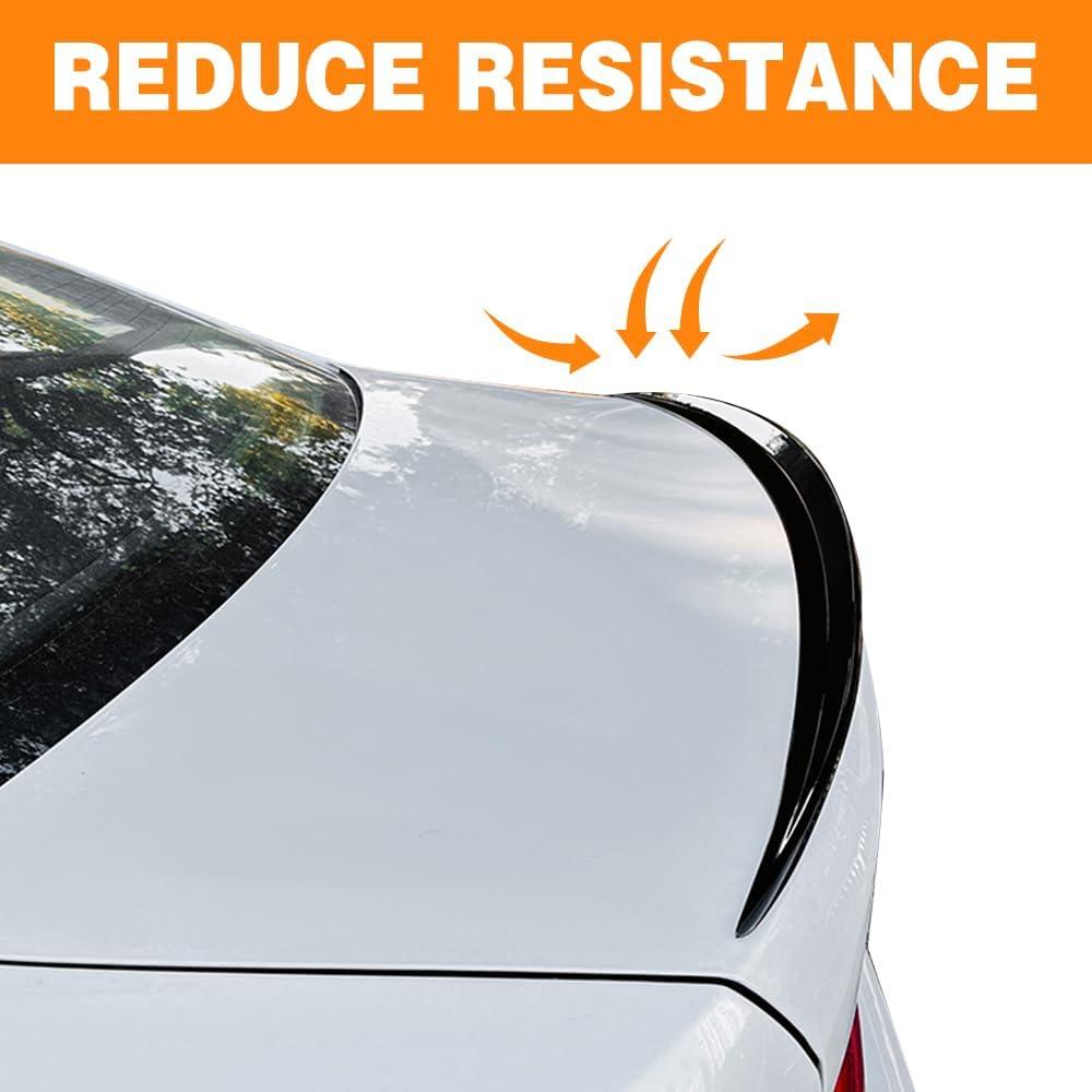 Spoiler Trasero BMW Serie 3 G20 320i 325i 330i 2019-2025 Negro