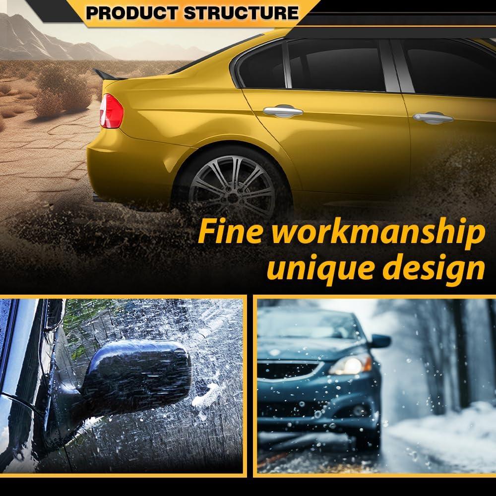 Alerón Trasero BMW E90 3 Series Sedán 2006-2011 PSM Negro